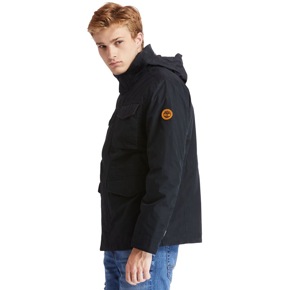 Chaquetas Timberland Argentina Hombre - Snowdon Peak 3-In-1 M65 Waterproof - Negras - VQRMUJ-912